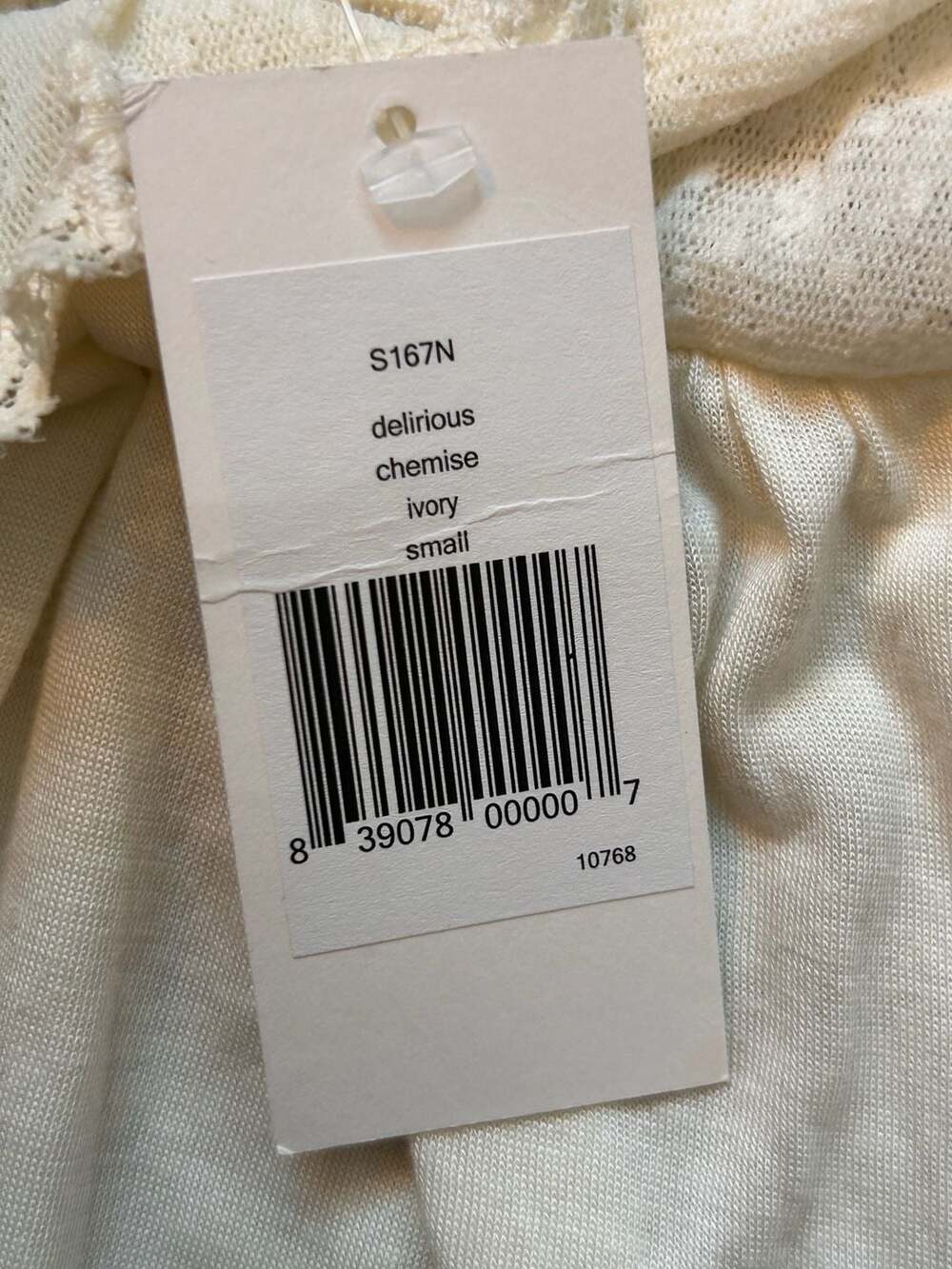 Eberjey Delirious Chemise in Ivory NWT - Picture 9 of 11